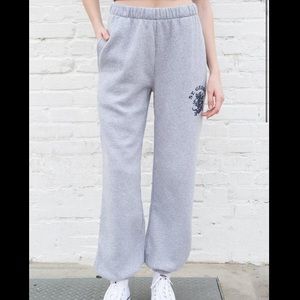 brandy melville rosa sweatpants